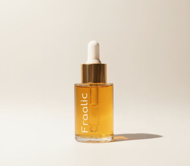 Fraalic Black Oud pure oil perfume — alcohol-free oud fragrance with pepper and leather