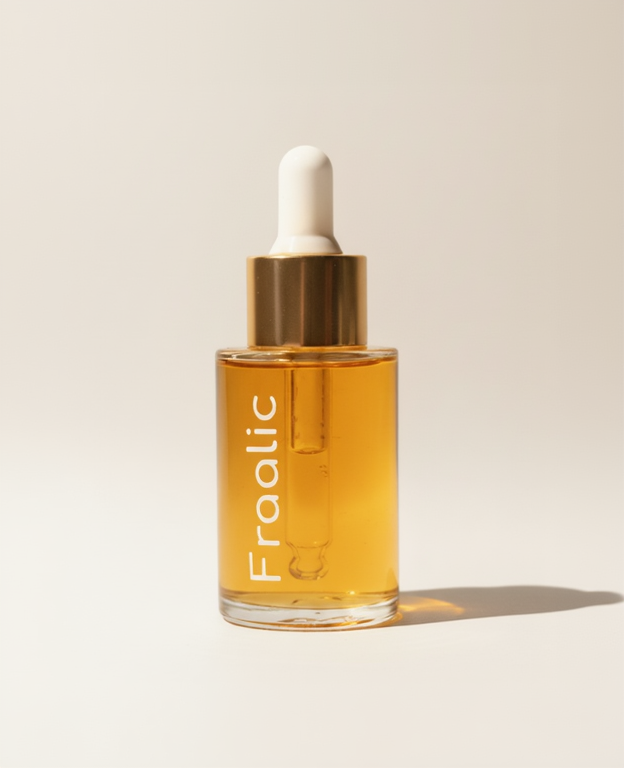 red dusk pure oil perfume dropper bottle by Fraalic