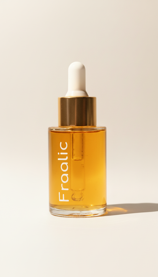 safran noir pure oil perfume dropper bottle by Fraalic